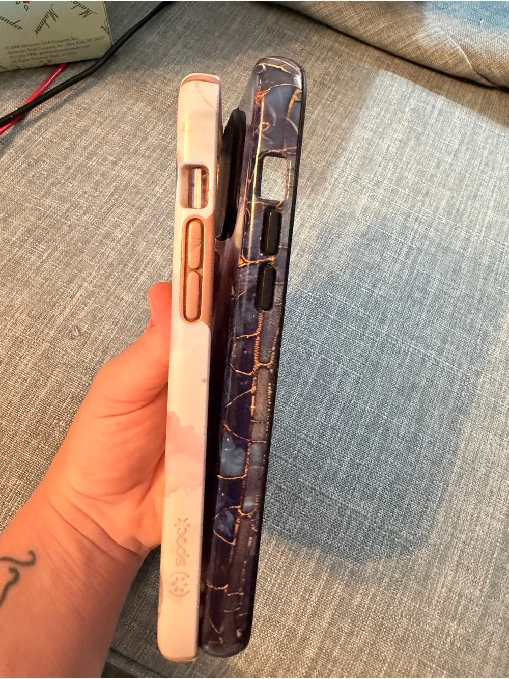 iPhone 14 Pro Max Case Bundle Speck Floral Pink White & Blue Sun Moon Celestial